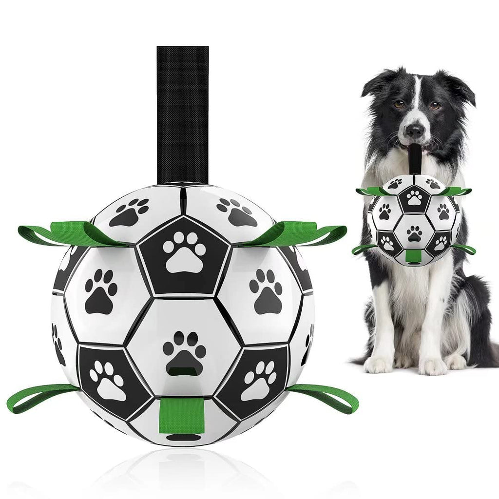 Interaktives Hundefußballspielzeug, aufblasbarer Trainingsball für Hunde, Outdoor-Spielzeug, Border Collie Bälle für große Hunde, Haustierbedarf
