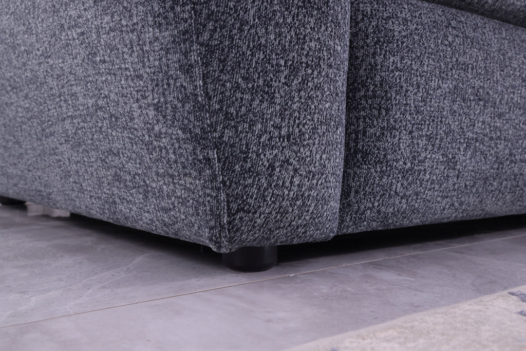 Modernes minimalistisches bequemes Stoffsofa in GRAU